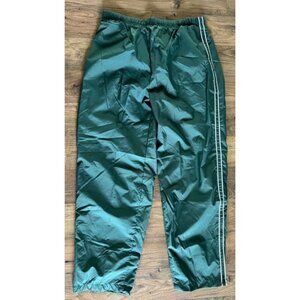 Vintage Holloway Nylon Windbreaker Elite Track Pants Green Women's Medium M Y2K